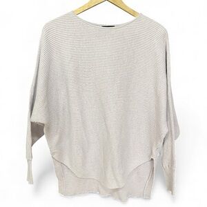 BLVD Women's Light Purple Lilac Oversized Knit Sweater